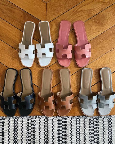 size chart hermes oran sandal|Hermes sandals heels.